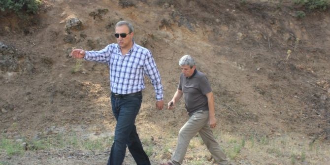 Başkan Karaçoban mahallelerin sıkıntılarını yerinde dinliyor