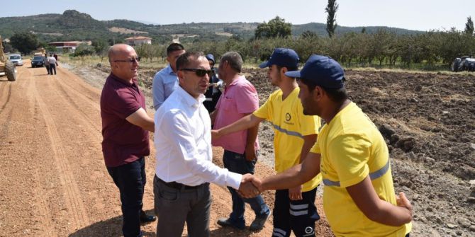 Soma’nın 16 mahallesine asfalt müjdesi