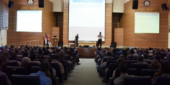 Belediye personeline iş sağlığı ve güvenliği eğitimi