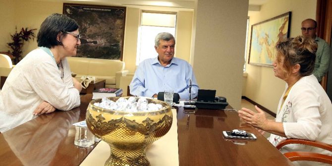 Karaosmanoğlu, TEMA Vakfı Genel Başkanını ağırladı