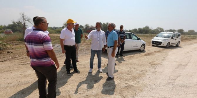 Irmak yolu, denizle buluşuyor