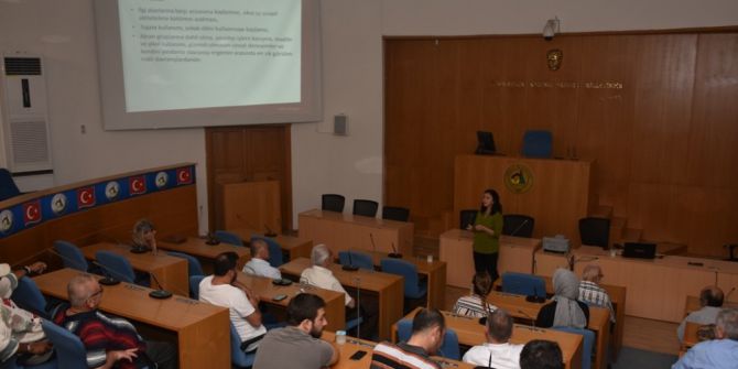 Madde ile mücadele eğitimi verildi