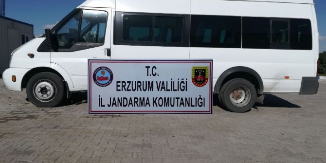 Erzurum’da yabancı uyruklu 18 göçmen yakalandı