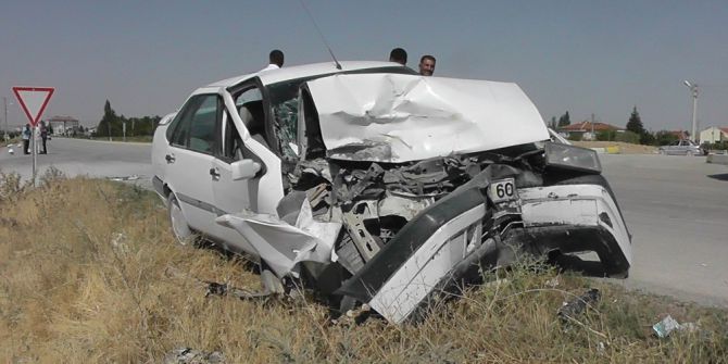 Kulu’da trafik kazası: 3 yaralı