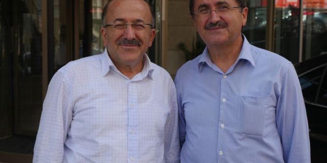 Trabzon eski Valisi Öz’den Başkan Gümrükçüoğlu’na ziyaret