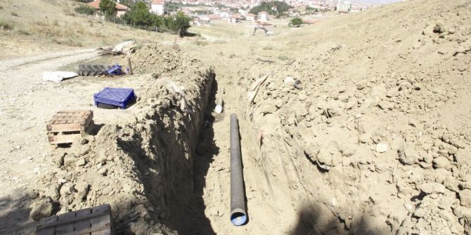 Sungurlu’da altyapı çalışmaları