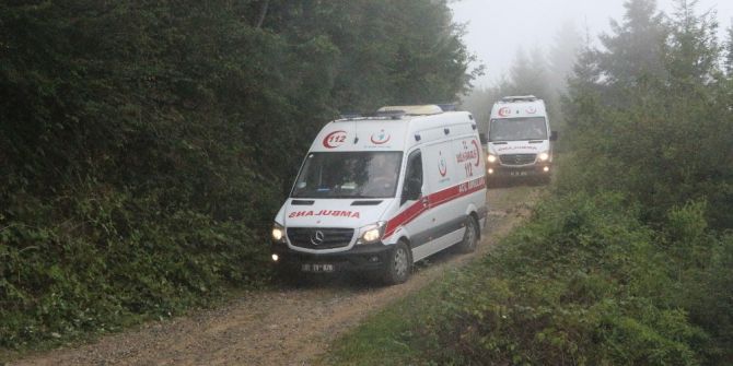 Trabzon’un Maçka ilçesinden üzücü haber geldi: 1 astsubay şehit, biri sivil 2 kişi yaralı