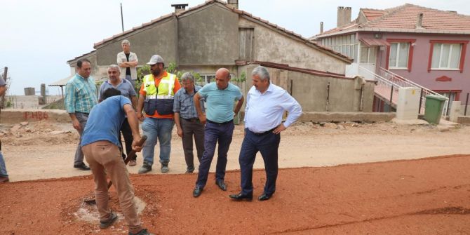 Başkan Baran’dan yerinde inceleme