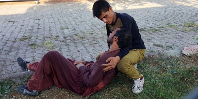 Otobüsteki kalabalığı gören sürücüler ihbar etti, mülteciler yakalandı