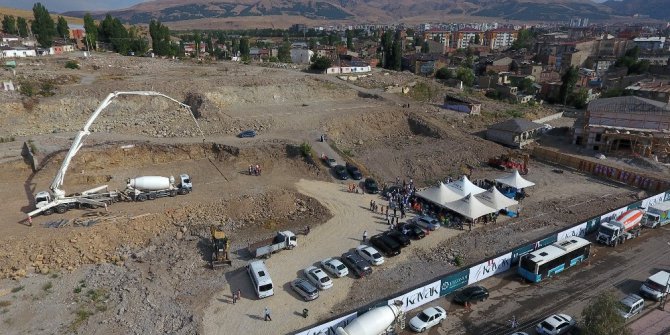 Büyükşehir Kavak Konutları’nın temelini attı