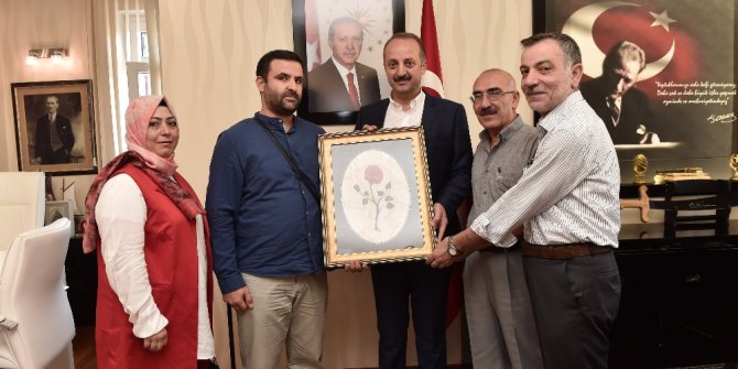 Dadaşlardan Başkan Akgül’e ziyaret