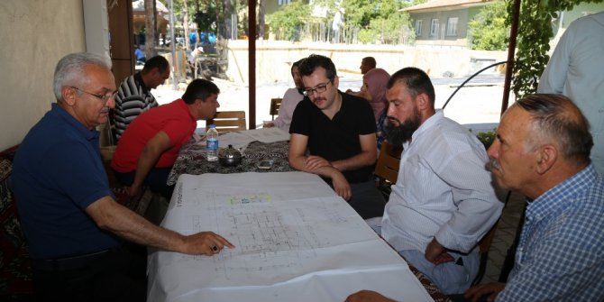 İbadethanelerin çevre düzenlemeleri devam ediyor