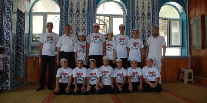 Yaz Kur’an Kursu’nu başarıyla tamamladılar
