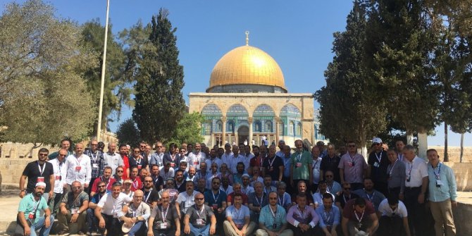 MÜSİAD Heyeti Mescid-i Aksa’da