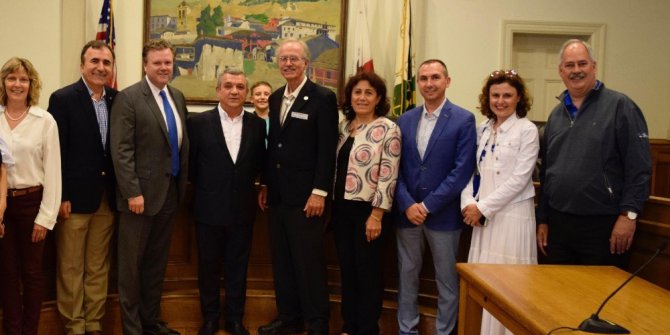 Kardeş şehir Monterey’de Kuşadası tanıtımı