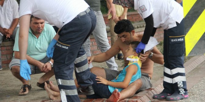 Samsun’da iki otomobil çarpıştı: 3 yaralı