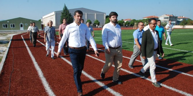 Yaz spor okulu sona erdi