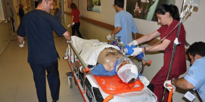 Fabrika bekçisine çarpan motosiklet sürücüsü hayatını kaybetti