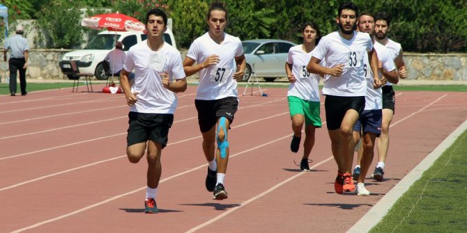 MSKÜ Spor Bilimleri yetenek sınavı yapıldı