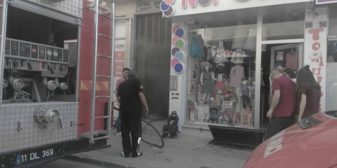 Bodrum katta çıkan yangın korkuttu