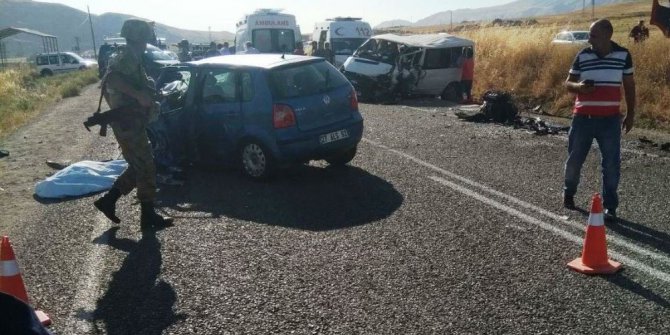 Batman’da trafik kazası: 1 ölü, 10 yaralı