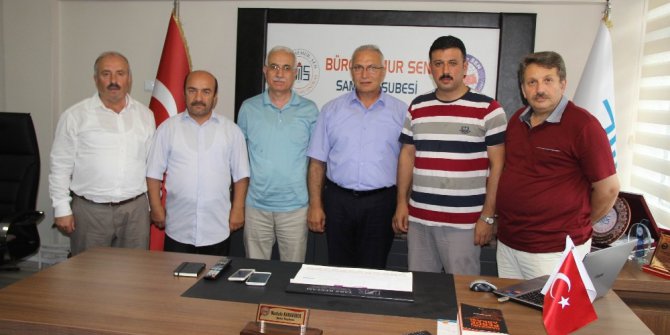 Büro Memur-Sen Genel Başkan Yardımcıları Turhan ve Bingöl Samsun’da