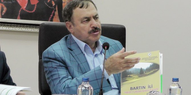 Bakan Eroğlu, 15 tesisin toplu açılış töreni için Bartın’da