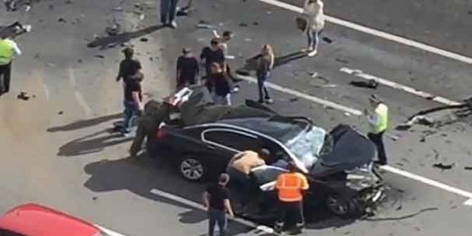 Putin'in Makam Aracı Paramparça