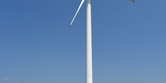 Yüzde yüz yerli rüzgar gülleri, Bursa’da kurulan santrale monte edildi