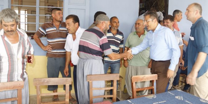 Başkan Pamuk mahalle ziyaretlerini sürdürüyor