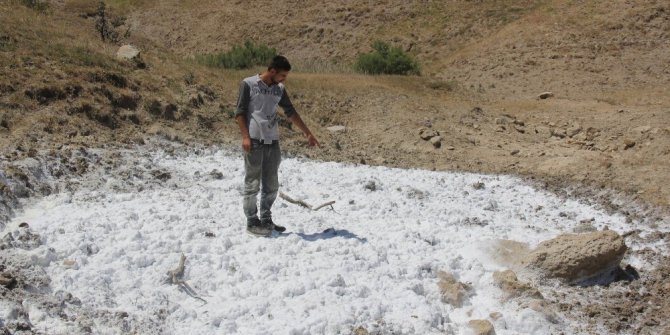 Asırlardır aynı metotlarla tuz üretiyorlar