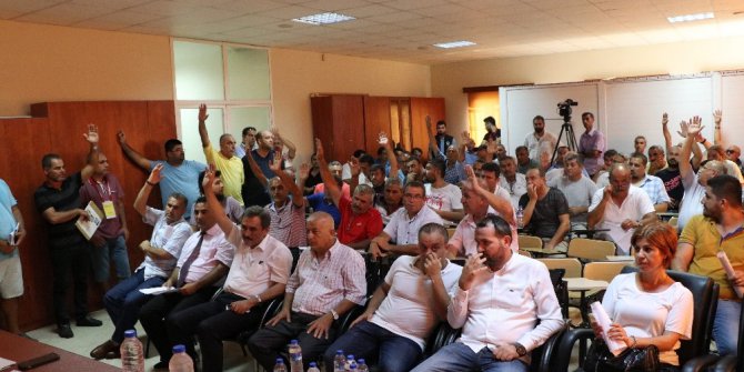 Futbol İl Temsilciliğine yeniden Ahmet Karataş seçildi