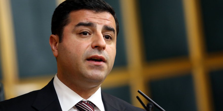 Demirtaş'tan Açıklama !