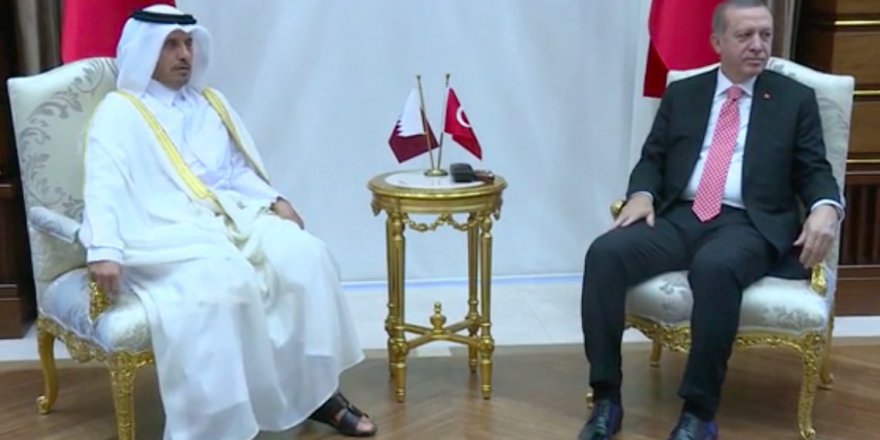 Katar Başbakanı Ankara'da!
