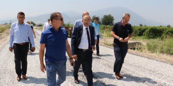 Koldere’de 5 kilometrelik asfalt çalışması