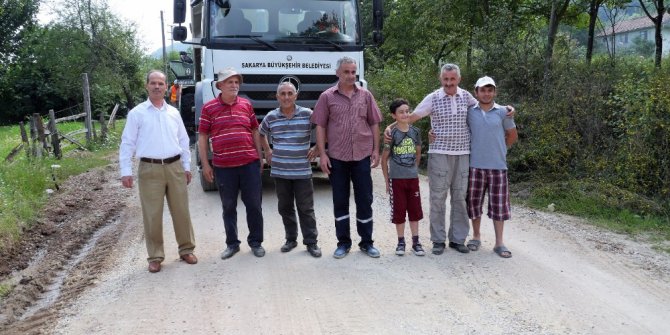 Kızanlık Mahallesinden asfalt için teşekkür