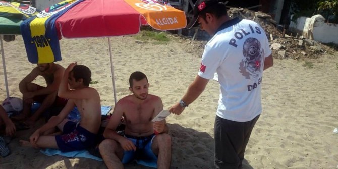 Deniz polisi boğulmalara karşı uyardı