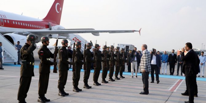 Cumhurbaşkanı Erdoğan Antalya’dan ayrıldı