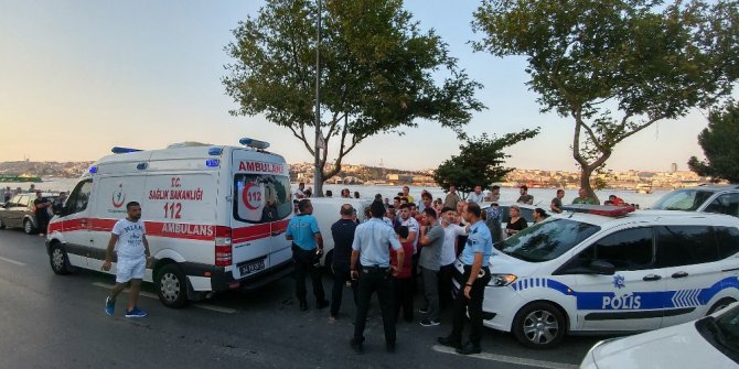 Serinlemek için girdiği denizde boğulmaktan son anda kurtuldu