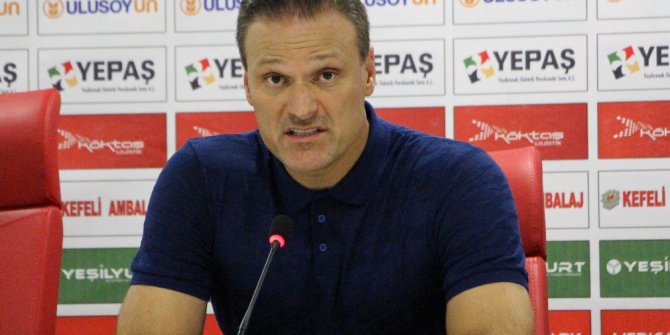 Özalan: "Maçın hakimi bizdik. Tek eksik goldü"