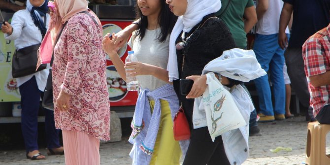 Arap turistler Uludağ’a akın etti