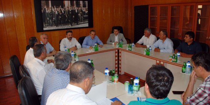 TBMM Başkan Vekili Aydın Samsat ilçesinde incelemelerde bulundu