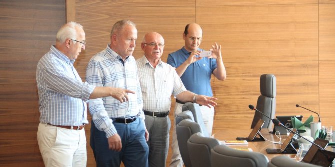 Başkan Hiçyılmaz, Nevşehir Ticaret Borsası heyetini konuk etti