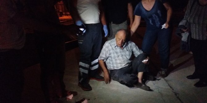 Sahile bırakılan demir yaşlı adamı canından ediyordu