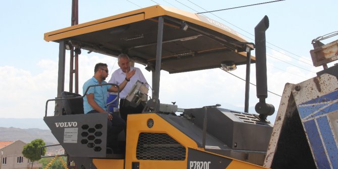 İncesu Gönenkent Mahallesinde asfalt çalışmaları başladı