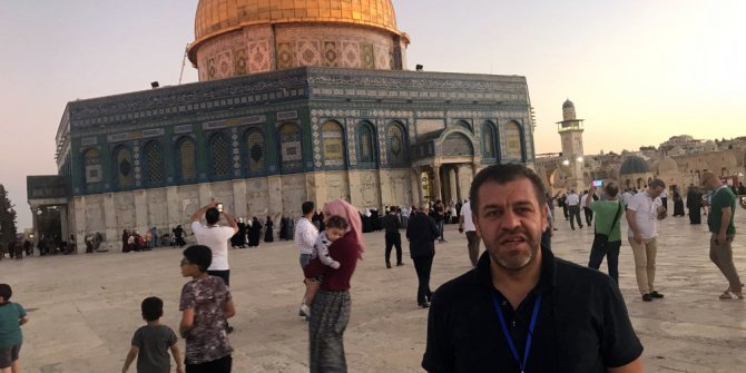 MÜSİAD Muğla Şube Başkanı Sezgin Bayhan Mescid-i Aksa’da