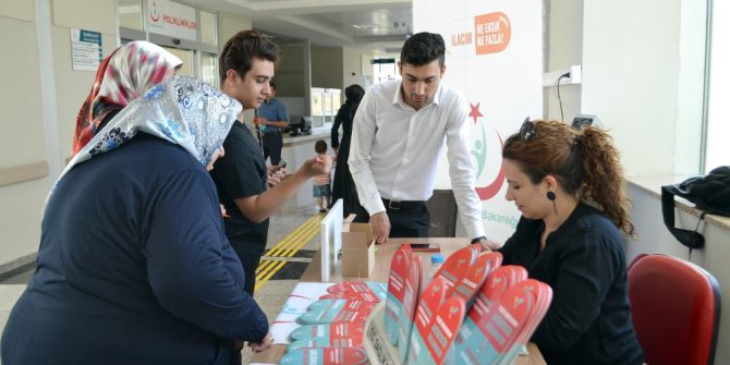 Sorgun’da akılcı ilaç kullanımı standı açıldı