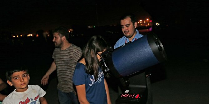 Bilim Merkezi’nde meteor yağmuru şöleni