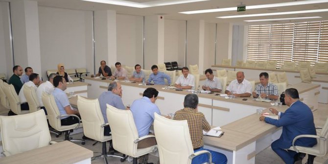 Bilecik Belediyesi Haftalık İstişare Toplantısı yapıldı