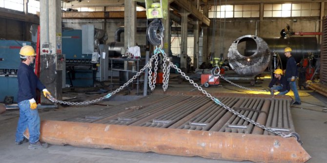 Karadeniz çayına siyah rengi veren buhar kazanları Yozgat’ta üretiliyor